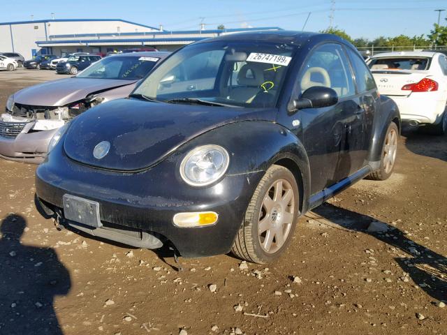3VWDD21C42M423462 - 2002 VOLKSWAGEN NEW BEETLE Qara foto 2