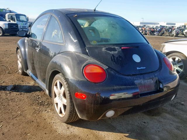 3VWDD21C42M423462 - 2002 VOLKSWAGEN NEW BEETLE Qara foto 3