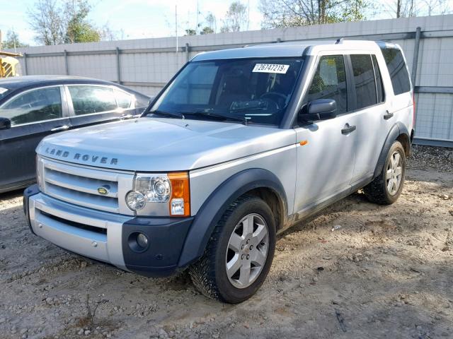 SALAG254X6A381679 - 2006 LAND ROVER LR3 HSE SILVER photo 2