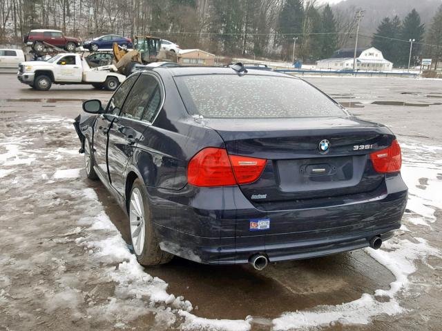 WBAPL3C5XAA407878 - 2010 BMW 335 XI BLUE photo 3