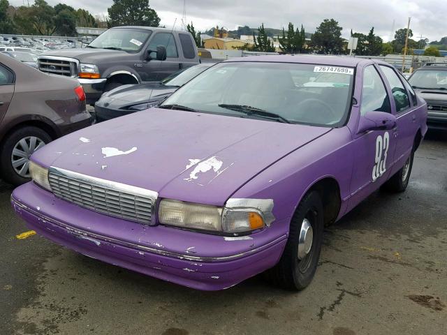 1G1BL52P7TR118420 - 1996 CHEVROLET CAPRICE / PURPLE photo 2