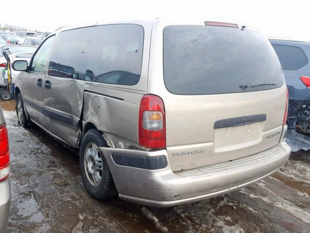 1GNDX03E43D266632 - 2003 CHEVROLET VENTURE BEIGE photo 3