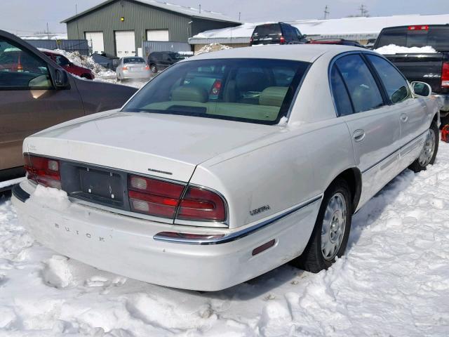 1G4CU5218X4650584 - 1999 BUICK PARK AVENU WHITE photo 4