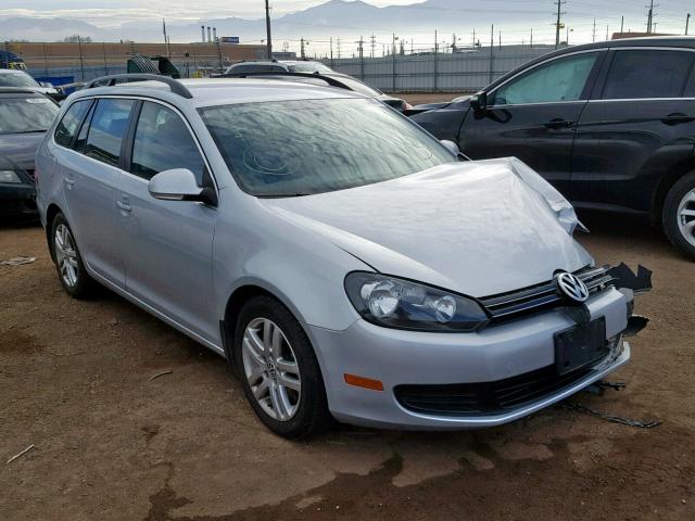 3VWML7AJ3CM662257 - 2012 VOLKSWAGEN JETTA TDI SILVER photo 1