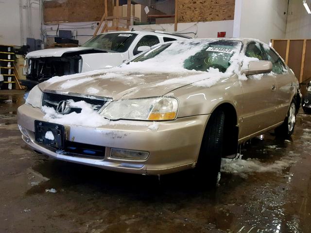 19UUA56773A002652 - 2003 ACURA 3.2TL GOLD photo 2