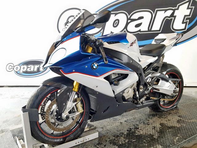 WB10D2103FZ352375 - 2015 BMW S 1000 RR TWO TONE photo 2