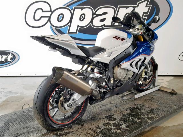 WB10D2103FZ352375 - 2015 BMW S 1000 RR TWO TONE photo 4