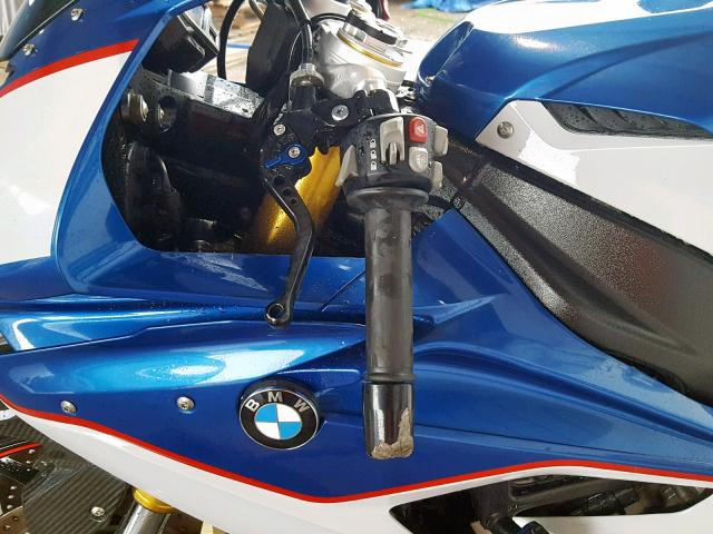 WB10D2103FZ352375 - 2015 BMW S 1000 RR TWO TONE photo 9