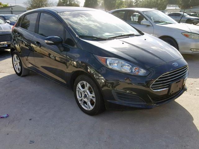 3FADP4EJ7FM201069 - 2015 FORD FIESTA SE BLACK photo 1