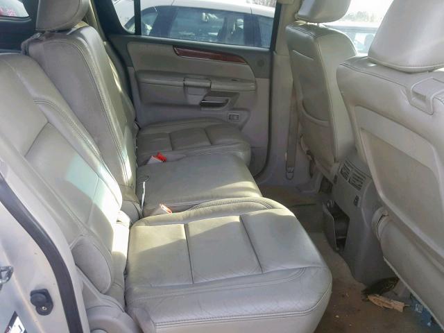 5N3AA08D59N901831 - 2009 INFINITI QX56 SILVER photo 6