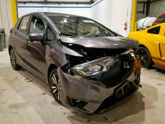 JHMGK5H74GX038922 - 2016 HONDA FIT EX GRAY photo 1