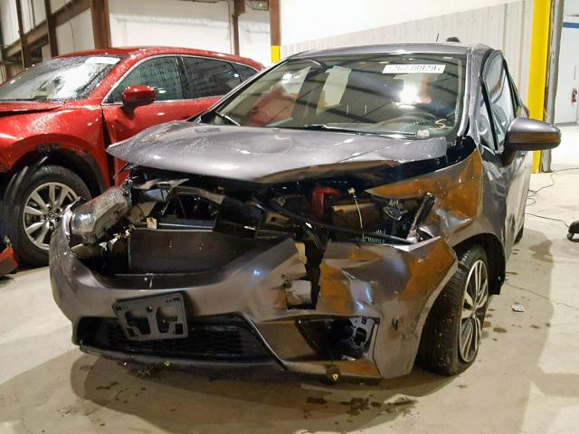 JHMGK5H74GX038922 - 2016 HONDA FIT EX GRAY photo 2