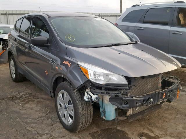 1FMCU0F70DUC69292 - 2013 FORD ESCAPE S GRAY photo 1