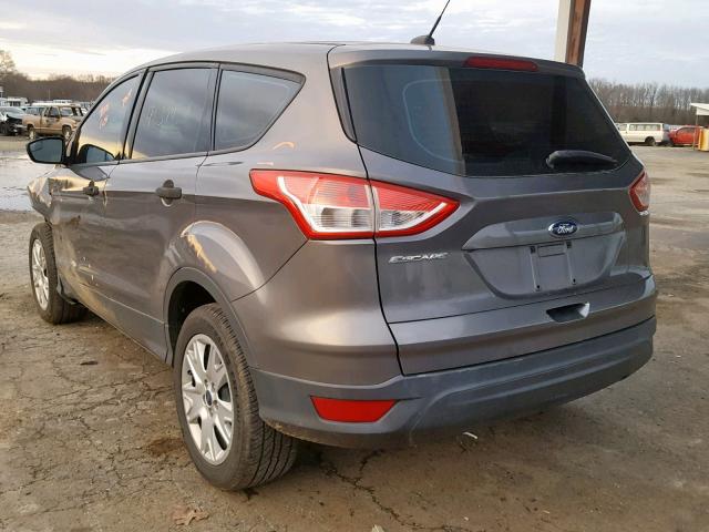 1FMCU0F70DUC69292 - 2013 FORD ESCAPE S GRAY photo 3