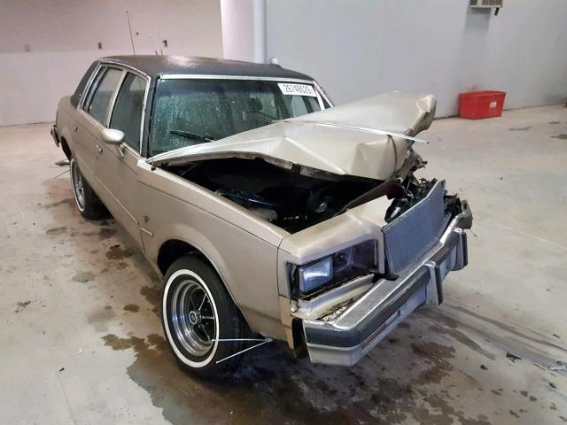 1G4AJ69A0EH470596 - 1984 BUICK REGAL TAN photo 1