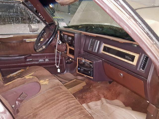 1G4AJ69A0EH470596 - 1984 BUICK REGAL TAN photo 5