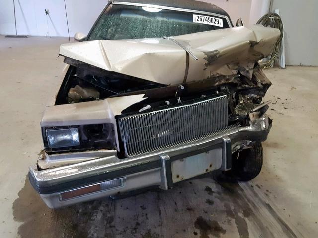 1G4AJ69A0EH470596 - 1984 BUICK REGAL TAN photo 7