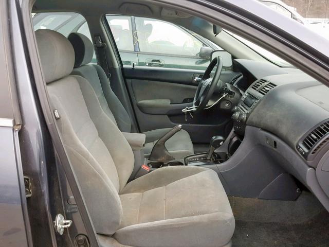 1HGCM56356A088113 - 2006 HONDA ACCORD SE GRAY photo 5