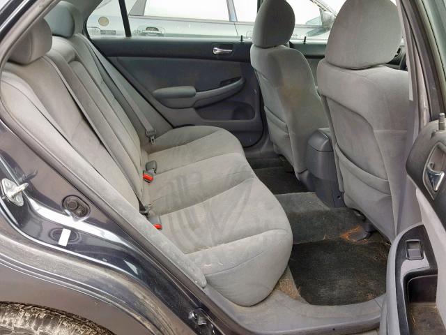 1HGCM56356A088113 - 2006 HONDA ACCORD SE GRAY photo 6