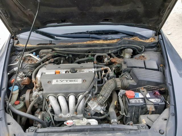 1HGCM56356A088113 - 2006 HONDA ACCORD SE GRAY photo 7