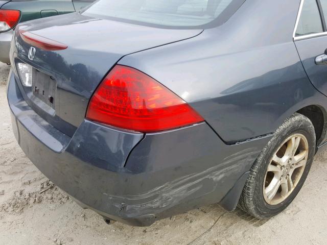 1HGCM56356A088113 - 2006 HONDA ACCORD SE GRAY photo 9