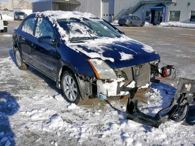 3N1AB6AP3AL614464 - 2010 NISSAN SENTRA 2.0 BLUE photo 1