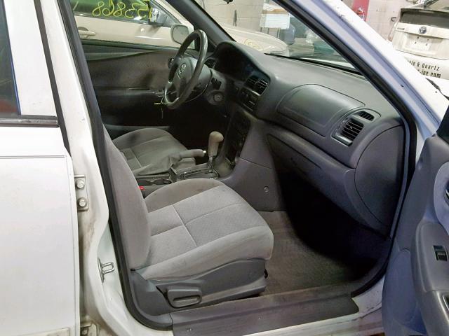 1YVGF22CX25264259 - 2002 MAZDA 626 LX WHITE photo 5