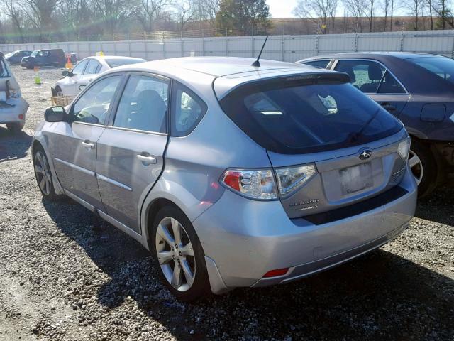 JF1GH6D64BH827017 - 2011 SUBARU IMPREZA OU SILVER photo 3