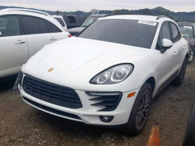 WP1AA2A56JLB00321 - 2018 PORSCHE MACAN WHITE photo 2