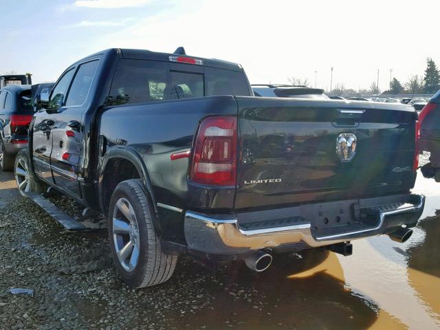 1C6SRFHT4KN511904 - 2019 RAM 1500 LIMIT BLACK photo 3