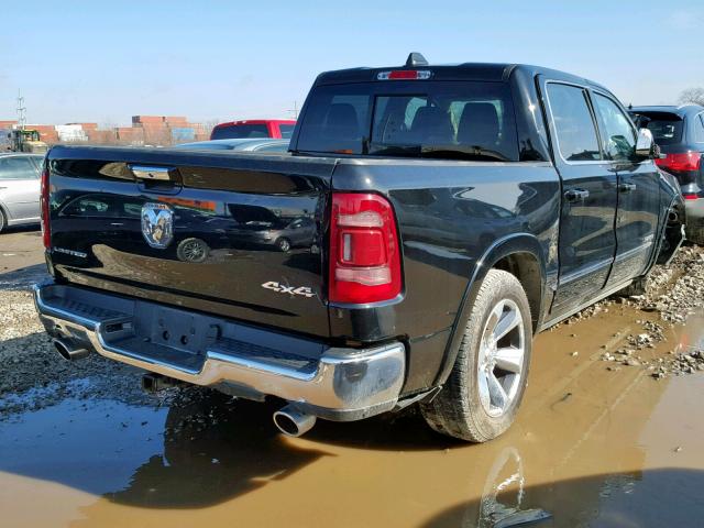 1C6SRFHT4KN511904 - 2019 RAM 1500 LIMIT BLACK photo 4