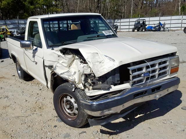 1FTCR10T0LUB77308 - 1990 FORD RANGER BEIGE photo 1