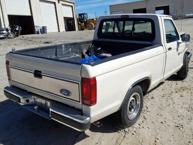 1FTCR10T0LUB77308 - 1990 FORD RANGER BEIGE photo 4