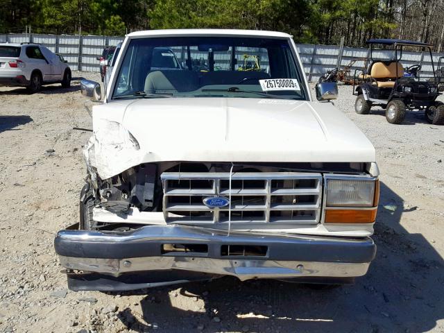 1FTCR10T0LUB77308 - 1990 FORD RANGER BEIGE photo 9