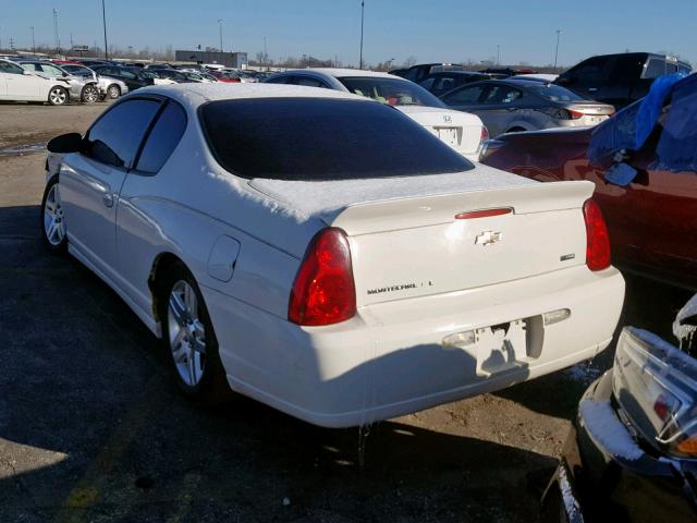 2G1WK15K479211005 - 2007 CHEVROLET MONTE CARL 白色 照片 3
