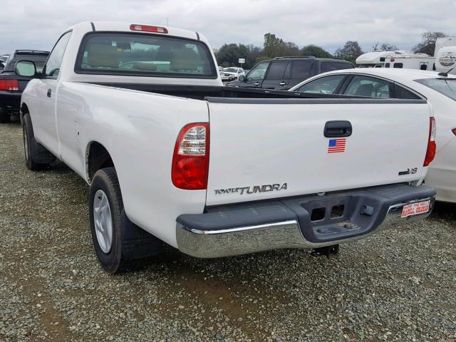 5TBJT32126S477840 - 2006 TOYOTA TUNDRA WHITE photo 3