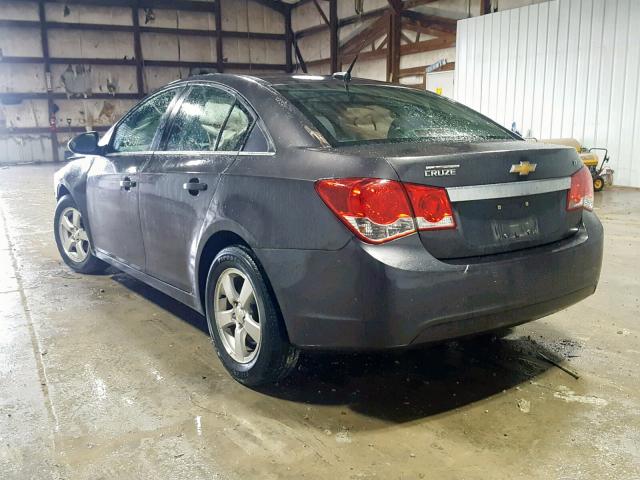 1G1PC5SB2E7157229 - 2014 CHEVROLET CRUZE LT CHARCOAL photo 3