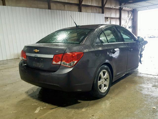 1G1PC5SB2E7157229 - 2014 CHEVROLET CRUZE LT CHARCOAL photo 4