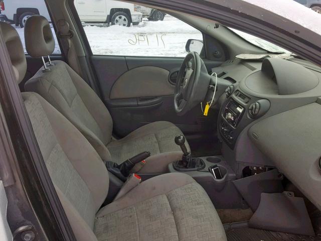 1G8AF52F55Z158347 - 2005 SATURN ION LEVEL GRAY photo 5