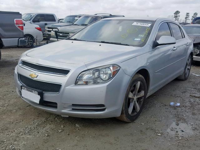 1G1ZC5E03CF276333 - 2012 CHEVROLET MALIBU 1LT 银色 照片 2