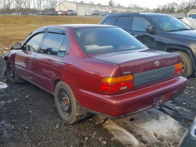 2T1AE09B1RC046062 - 1994 TOYOTA COROLLA LE RED photo 3