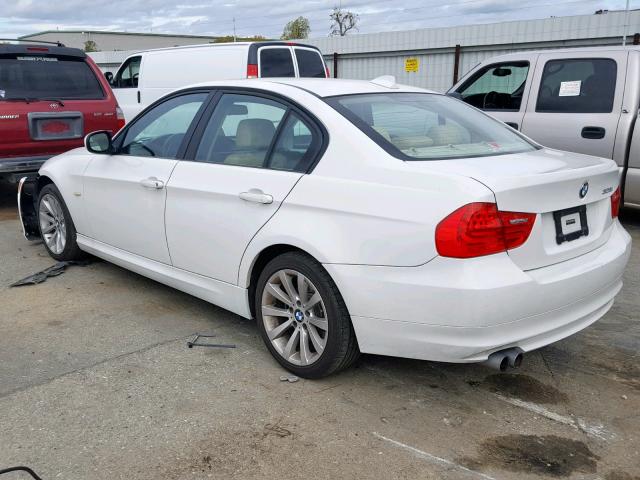 WBAPH5G58BNM80247 - 2011 BMW 328 I SULE WHITE photo 3