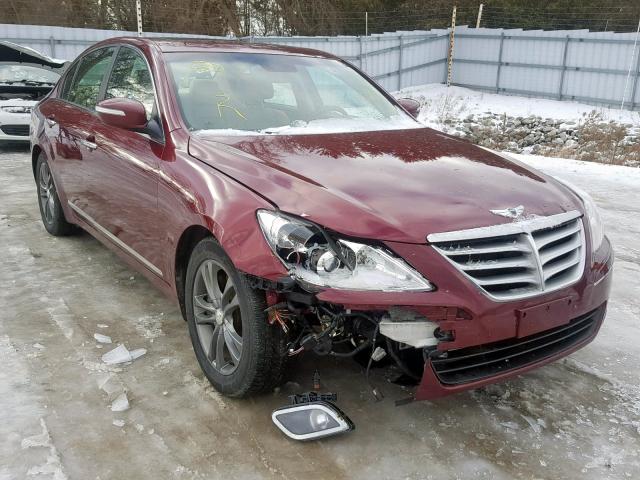 KMHGC46F79U050467 - 2009 HYUNDAI GENESIS 4. RED photo 1