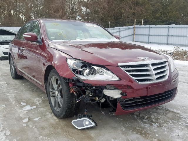 KMHGC46F79U050467 - 2009 HYUNDAI GENESIS 4. RED photo 9