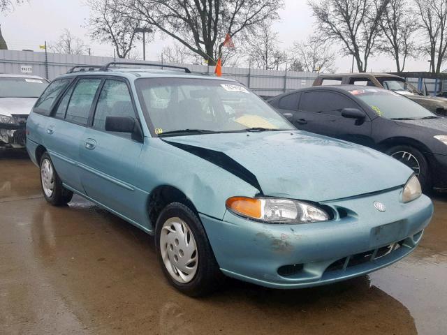 1MELM15P4VW606644 - 1997 MERCURY TRACER LS GREEN photo 1