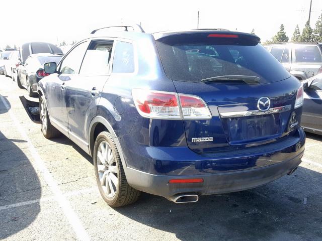 JM3TB28V780150757 - 2008 MAZDA CX-9 BLUE photo 3