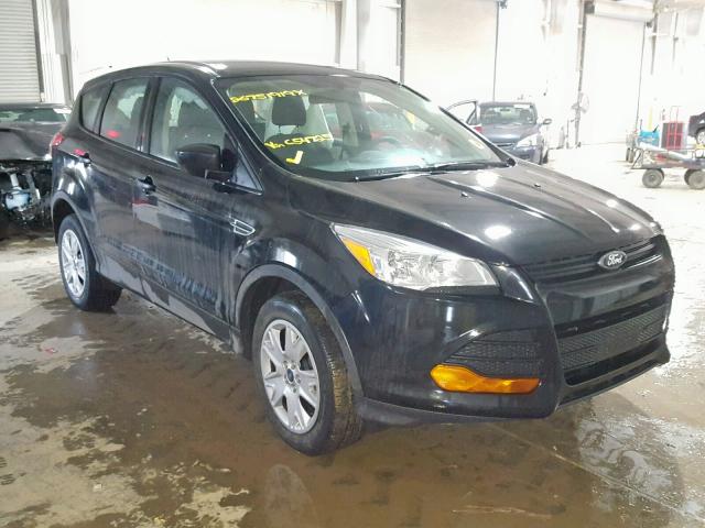 1FMCU0F77DUC54725 - 2013 FORD ESCAPE S BLACK photo 1