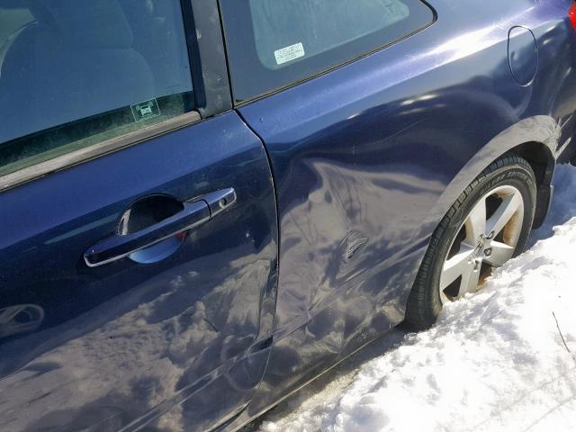 2HGFG12807H519751 - 2007 HONDA CIVIC EX ლურჯი ფოტო 9