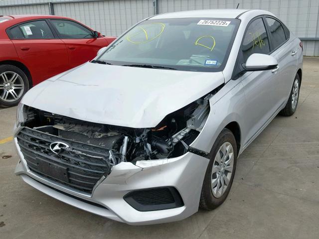 3KPC24A36JE024464 - 2018 HYUNDAI ACCENT SE GRAY photo 1