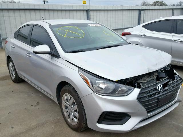 3KPC24A36JE024464 - 2018 HYUNDAI ACCENT SE GRAY photo 2